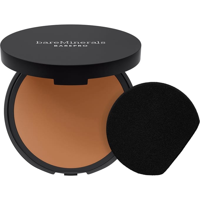 bareMinerals BAREPRO 24HR Skin-Perfecting Powder Foundation (Various Shades) - Deep 50 Cool