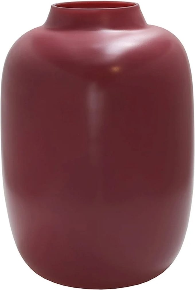 Vaas Artic | Small | Matte mauve | Ø21 x H29 cm