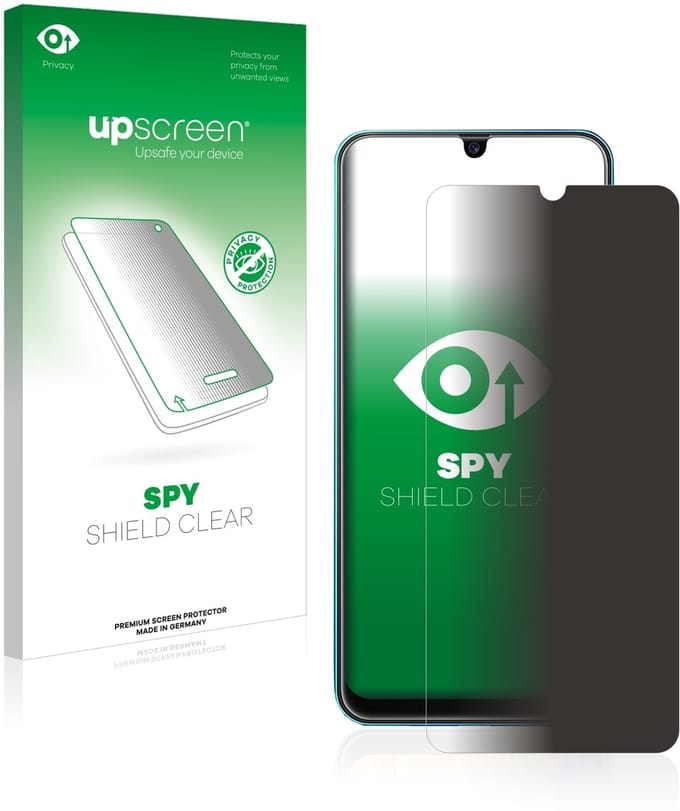 upscreen - privacy screenprotector voor Samsung Galaxy M31 - Folie Beschermfolie Blauwlichtfilter