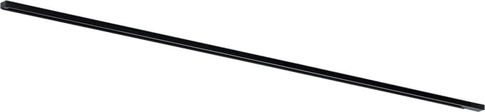 Qub Focus 1-fase spanningsrails - opbouw - 1 meter - Zwart