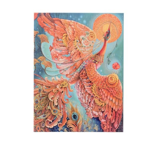 Paperblanks cahier, firebird, hardcover, formaat ultra 18 x 23 cm, blanco