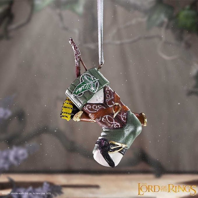 Nemesis Now - Lord ofthe Rings Legolas Stocking kerstversiering - Figuur