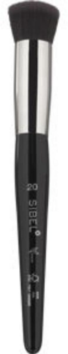 Sibel Vegan Foundation Brush 20 Rond Platte Top
