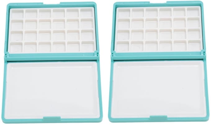 Dailygoods- Aquareldoos Compact - Draagbare Aquareldoos - Duurzaam