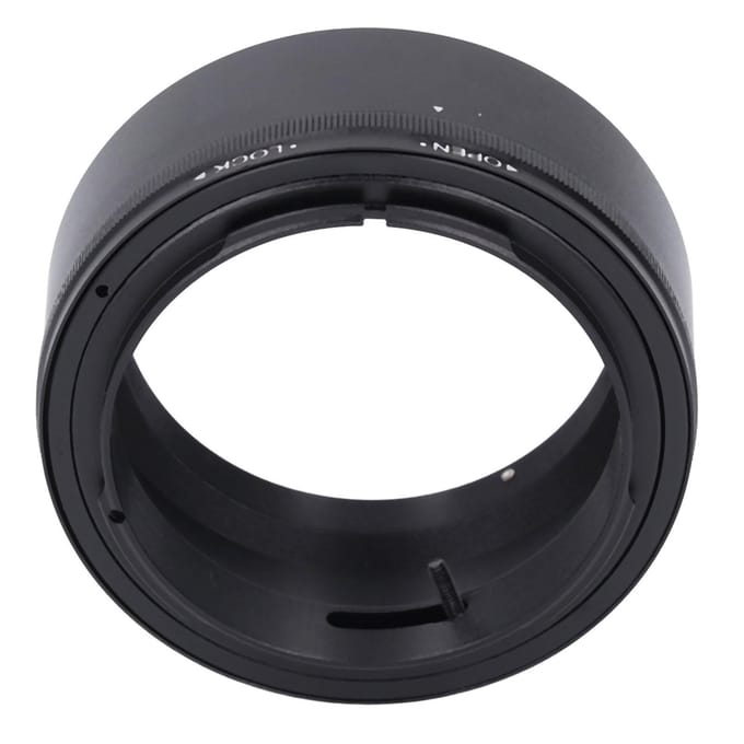 FD Lens Mount Adapter voor Nikon Z Mount Camera Aluminiumlegering FD naar Z Lens Adapterring voor Nikon black
