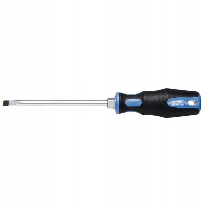 KS Tools ERGOTORQUE+ Serie - Platte Schroevendraaier - 4mm - 180mm