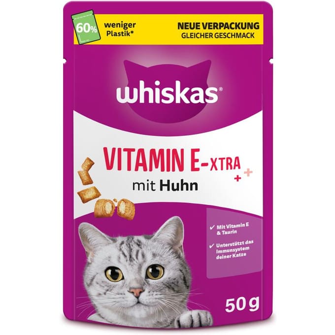 Whiskas Vitamine E-Xtra - 50 g