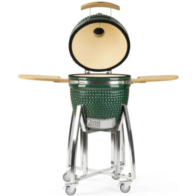 Buccan BBQ - Kamado barbecue - Sunbury Smokey Egg - Extra Large 18" - Glanzend Groen