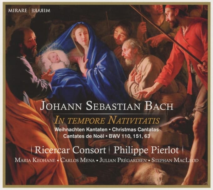 Ricercar Consort, Philippe Pierlot - J.S. Bach: In Tempore Nativitatis (CD)