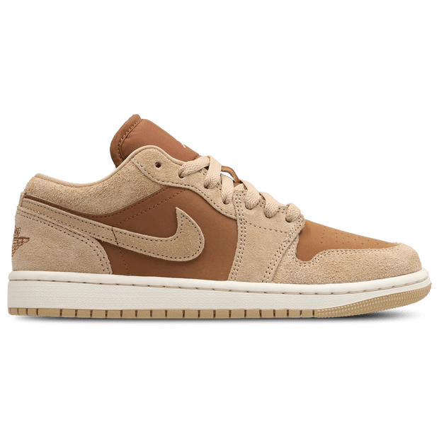 Jordan AJ1 Low Sneakers Dames - Bruin - Maat 40 - Leer