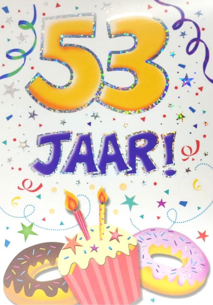 Verjaardagskaart - That Funny Age - 53 jaar - Met Envelop - Per stuk