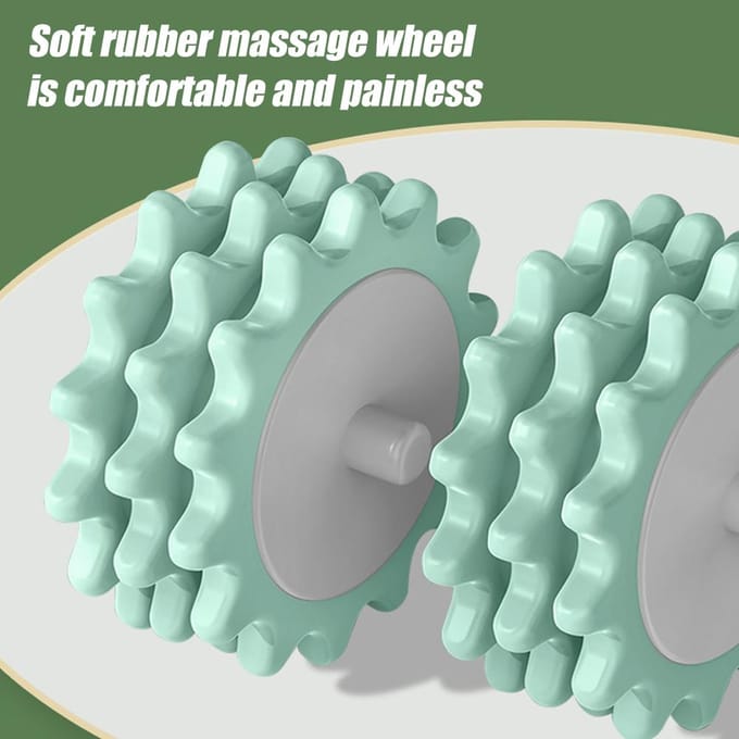 Cellulitis Massager Handmatige Spier Massager Roller voor Been, Nek, Arm en Voet, Multifunctionele Bekkenbodem Spier Trainer Schoonheid white