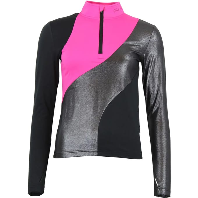 Dames met lange mouwen zip T-shirt Peak Mountain Aramis