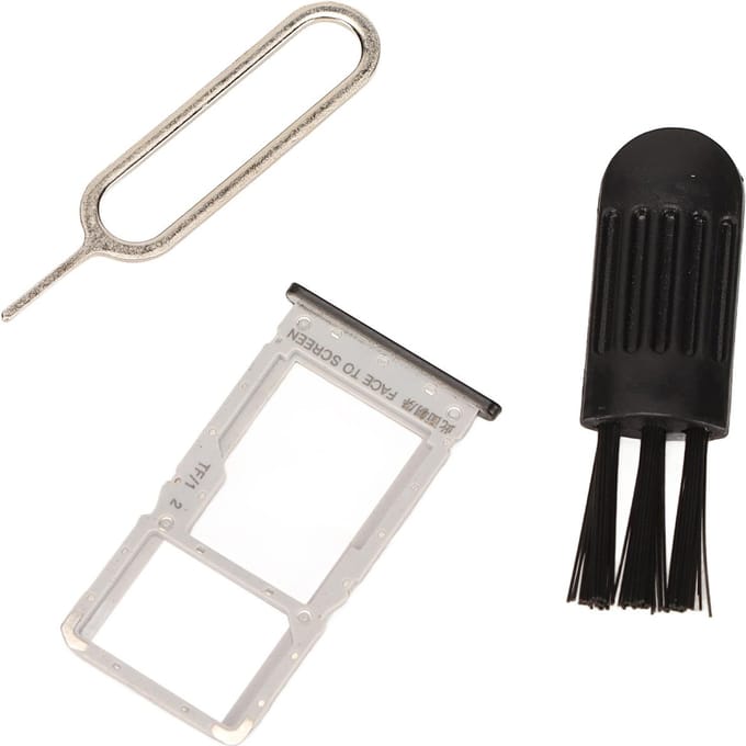 SIM-kaarthouder Plastic Goed Passend Opbergkaartsleufhouder voor Xiaomi Redmi Note 6 Note 6 Pro zwart