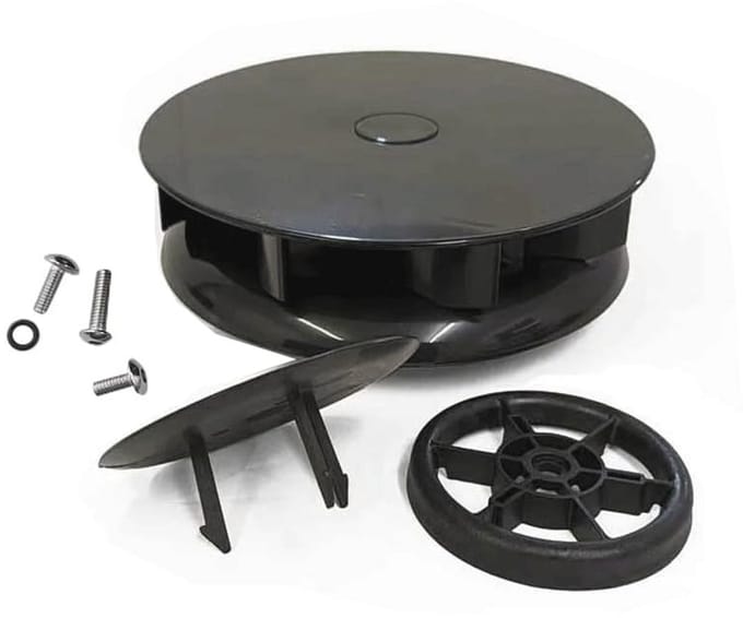 Draaibare dakventilator met laag profiel voor bus, camper, caravan en boot