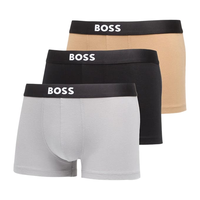 Boss Trunk One Boxershorts Heren (3-pack) - Maat L