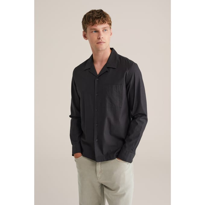 WE Fashion Shirt Black Taglia: S | Camicie Casual Outlet | Uomo | Nero