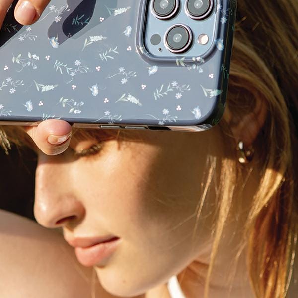 Uniq Coehl Prairie - iPhone 15 Pro Max Hoesje - Granatblauw - Elegant - Luxe