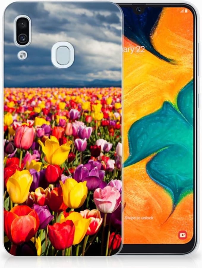 Samsung Galaxy A30 TPU Case Tulpen