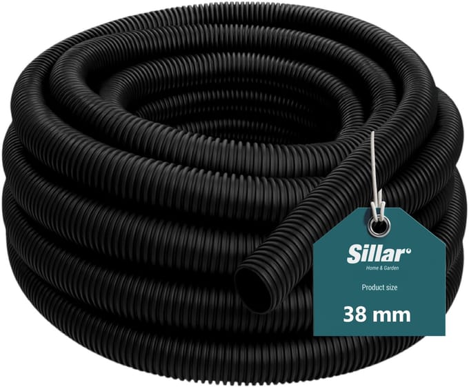 Sillar Stofzuigerslang 38mm - Universele Zuigslang voor Stofzuiger – Flexibele – Op Lengte - 1m