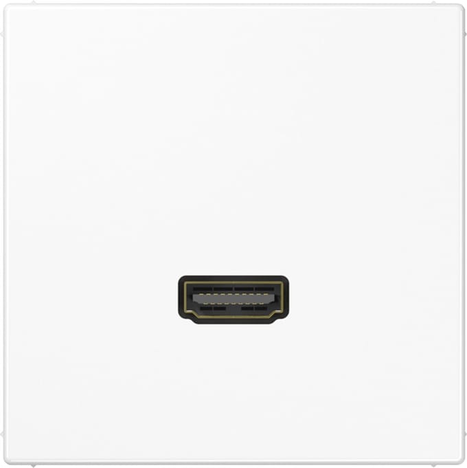 Jung MALS1112WW HDMI Inzetstuk LS 990, LS design, LS plus Alpine-wit 1 stuk(s)