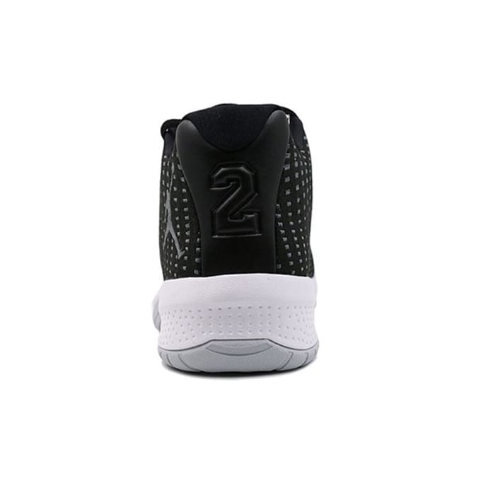 Jordan B. Fly Ronde Neus Comfortabele Stof Schokabsorberend Antislip Slijtvast Laag Uitgesneden Basketbalschoenen Heren sneaker Zwart 910209-011 42.5 black