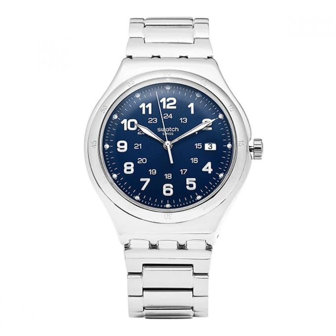 Bekijk Swatch BLUE BOAT AGAIN Core YWS420GC Grijs [Swatch]