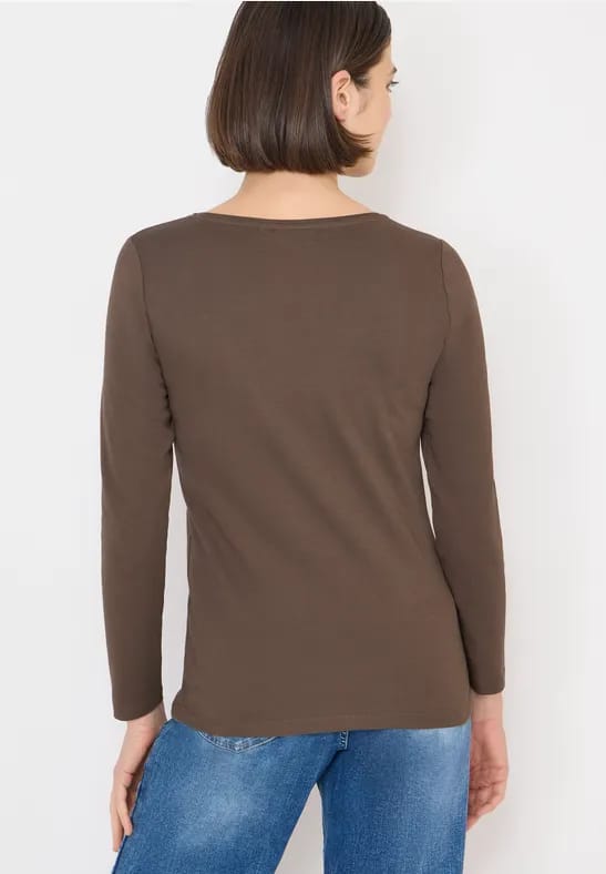 Shirt met boothals