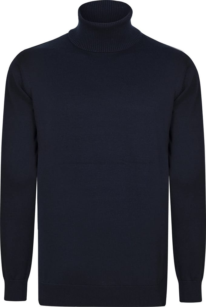 Felix Hardy Coltrui - Trui - Sweater %100 Katoen Heren Navy - M