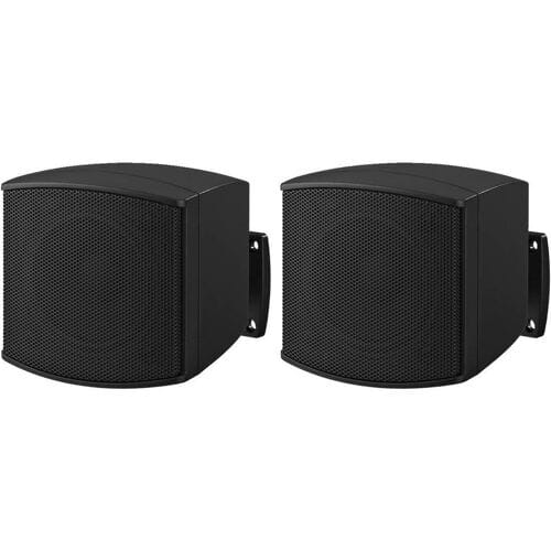 Monacor EUL-26/SW PA-wandluidspreker, Wandluidspreker 10 W Zwart 1 paar