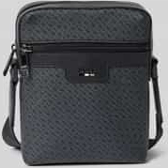Schoudertas met all-over motief model 'RAY_NM'