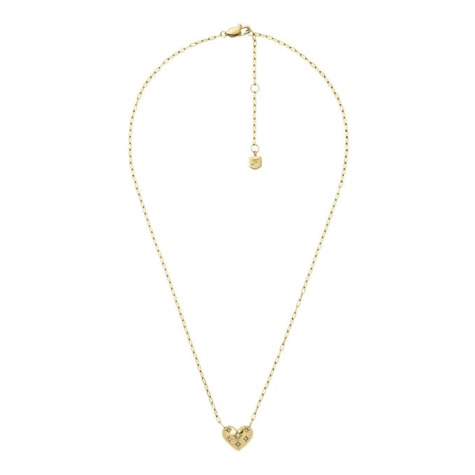Fossil JF04856710 Dames Collier 40cm - Goudkleurig