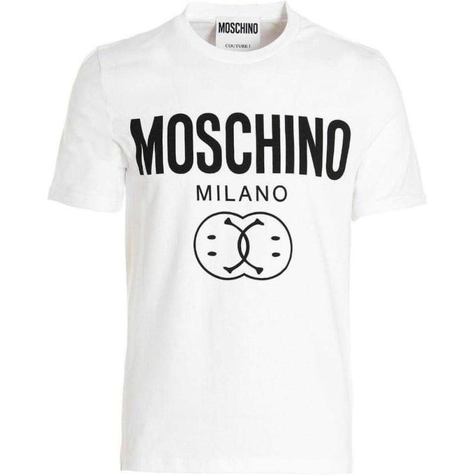 Moschino Uniseks T-Shirt voor volwassenen (Wit)