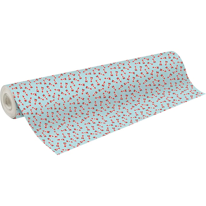 Clairefontaine kerstcadeaupapier 'Kerstman'