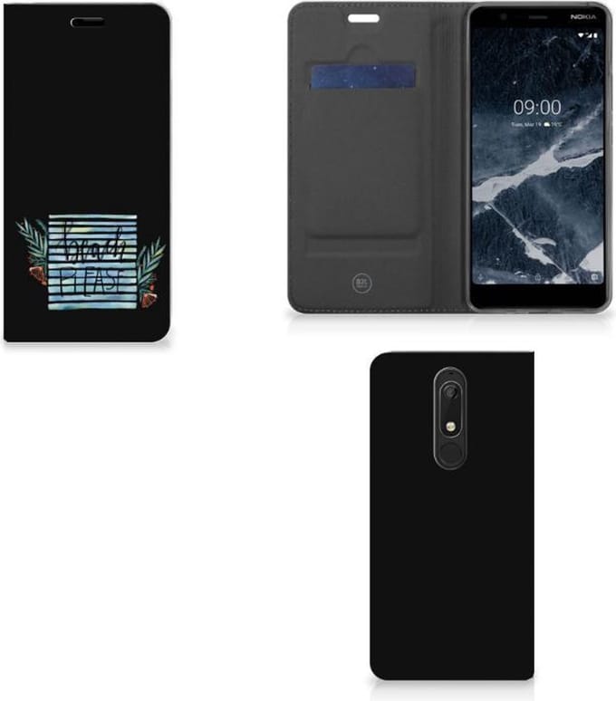 Nokia 5.1 (2018) Magnet Case Boho Beach