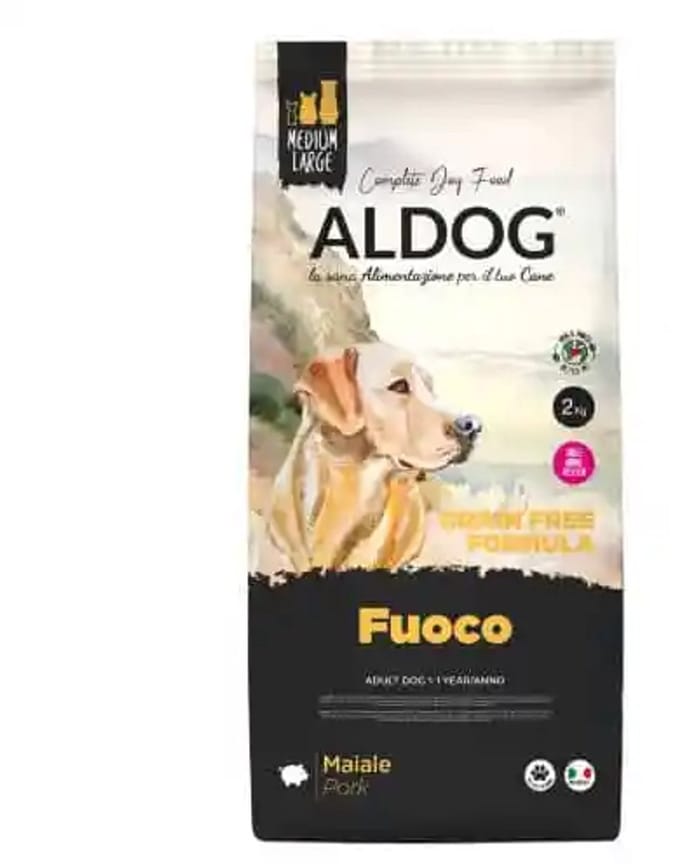 Aldog hondenvoer Fuoco pork - varken 2 kg