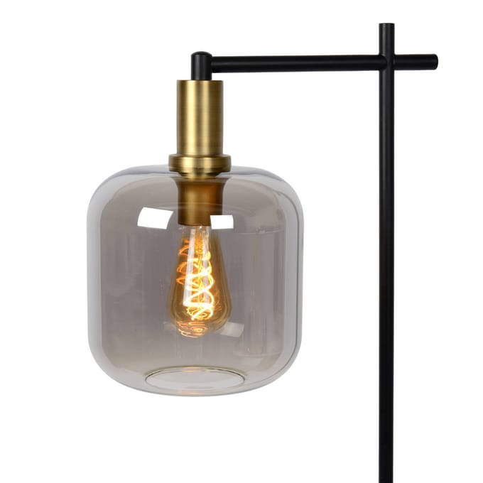 Lucide JOANET - Vloerlamp - 1xE27 - Fumé