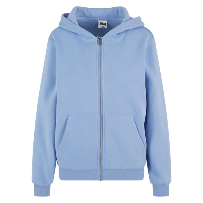 Urban Classics - Fluffy Vest met capuchon - 5XL - Blauw