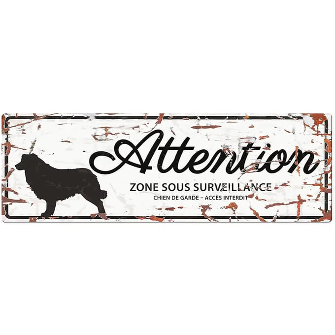 Waarschuwingsdisplay D&D Home Bull Terrier F