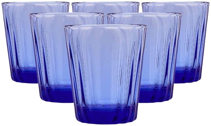 Wassergläser Onde 280 ml Set van 6
