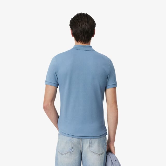 Lacoste Poloshirt Paris Piqué Blauw - Maat M - Heren