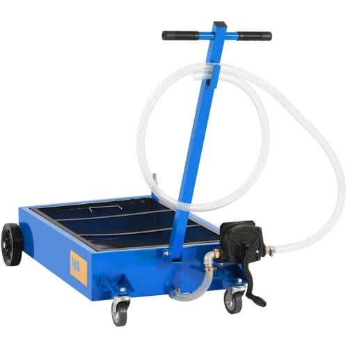 MSW Mobiel Olie verzameltank - 55 L - Handpomp 10061589