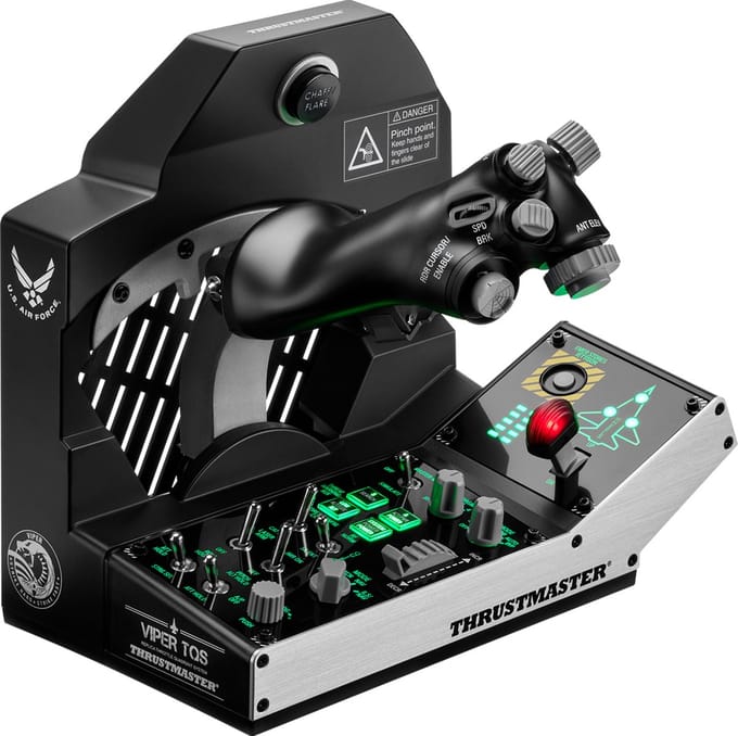 Thrustmaster Viper TQS Mission Pack - Flightsim Controller - Throttle met panneel