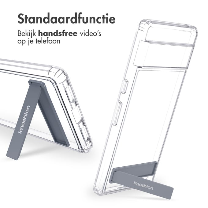 imoshion Hoesje - Geschikt voor Google Pixel 7 Pro - Stand Backcover - Transparant