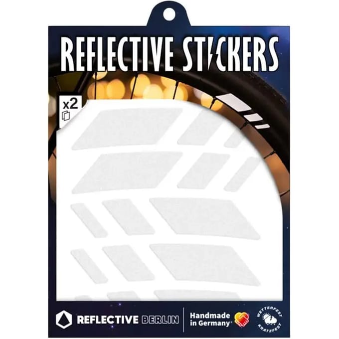 Reflecterende fietswielsticker Reflective Berlin Racer