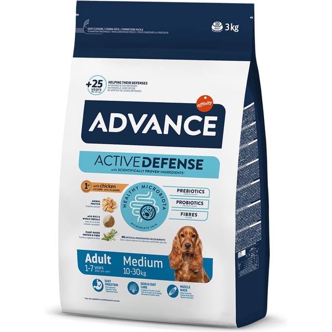 Advance - Medium Adult - Hondenvoer - 3 kg