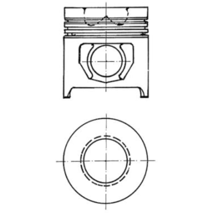 Zuiger KOLBENSCHMIDT 90158700