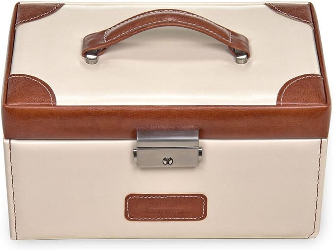 Sacher Sieradendoos Travel Jewellery Case Elly Cream Crème