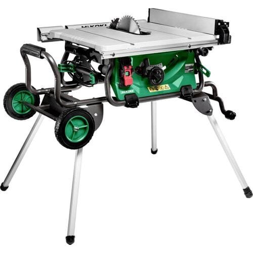 HiKOKI C10RJWAZ Zaagtafel op uitklapbaar onderstel - 1500W - 254mm