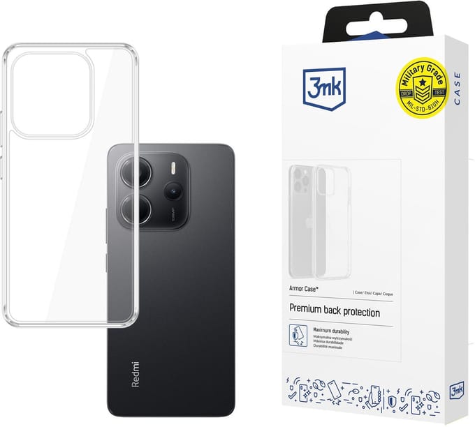 3Mk Armor Case Voor Redmi Note 14 4G: Beschermende Hoes Met Verbeterde Bescherming